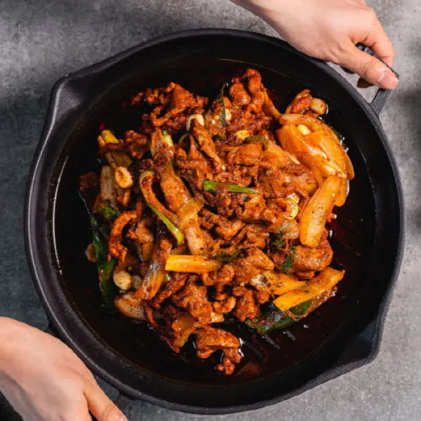 인천맛집 구월오리 오리주물럭 500g (2~3인분)