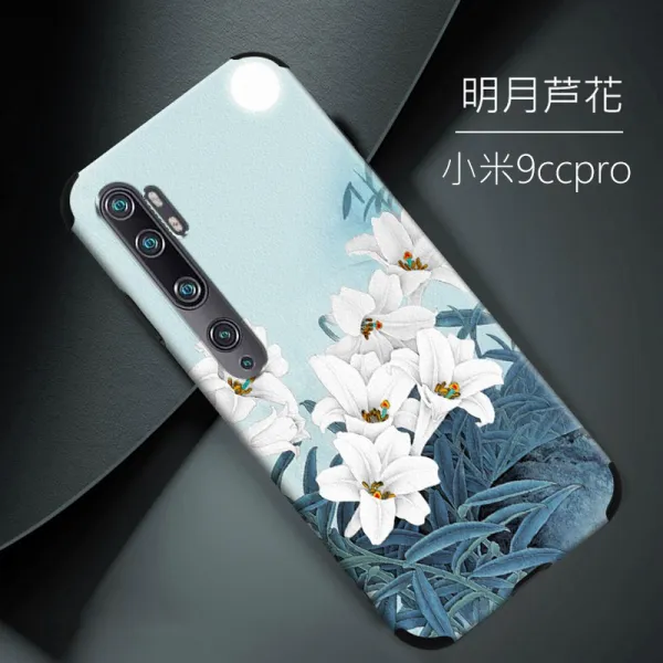 쉬즈천사 쇼오미 핸드폰 케이스 9PRO 핸드폰케이스 CC9PRO 보호케이스 실리콘 심플 개성 독창적 5G판 트렌드 남성