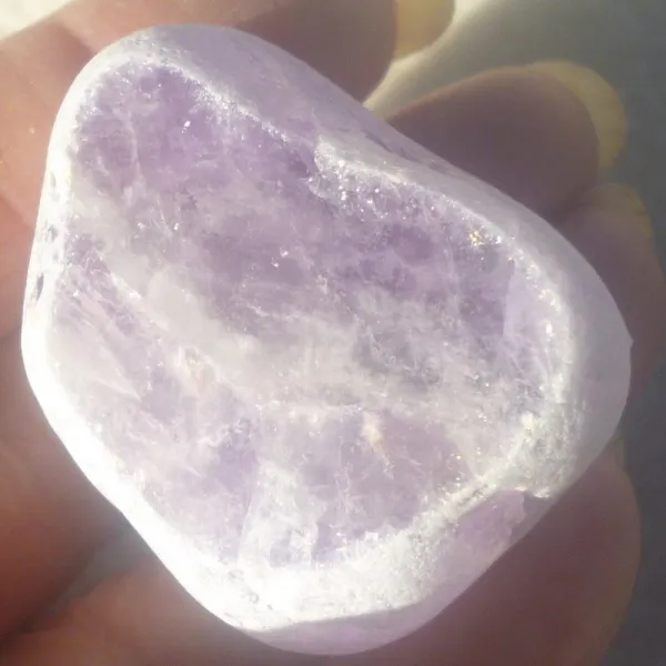 천연원석 Window Stone 선견자의돌 Amethyst 40mm 수집용 전시대+보증서