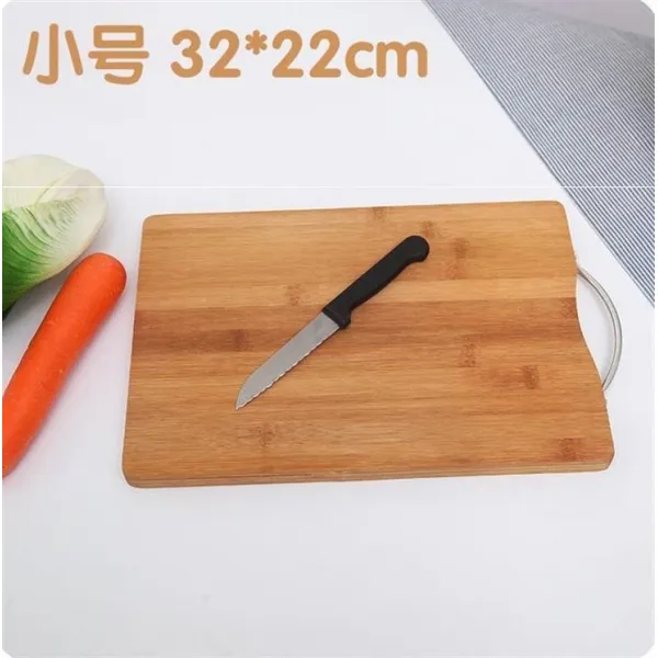 도마 맹종죽 원목 가정용 직사각형 항균 곰팡이방지 주방 고기썰기 양면 빅사이즈 두꺼운 모루 ., 기본