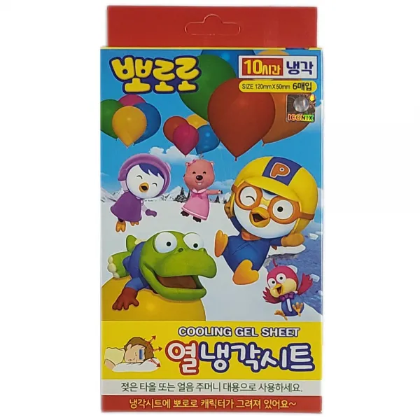 뽀로로 열냉각시트 6매입 1개