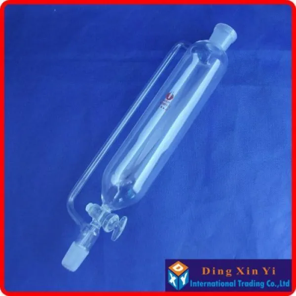 [해외] 5 ML 분리 깔때기 정압 원통형 모양 5 ML 정전압 깔때기 압력 균등화 유리 깔때기, 상세내용표시