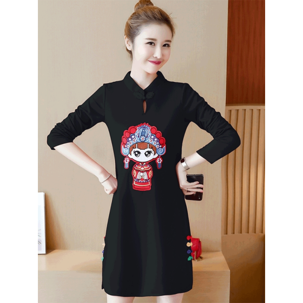 YUNMIHUAXIAN 하프기장 원피스 점프수트 30258315