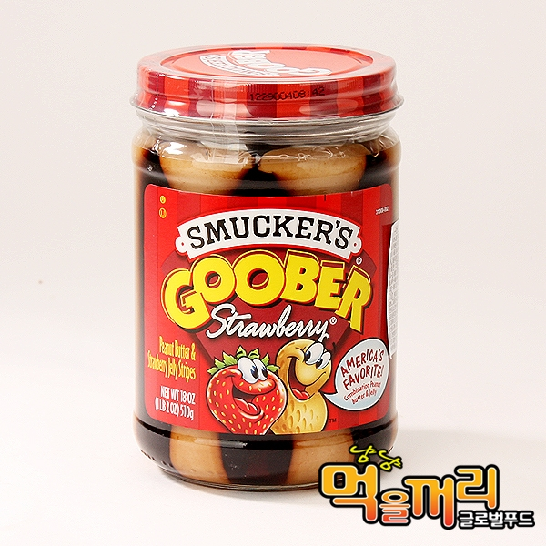 구버 피넛버터 (딸기) 510g, 단일상품