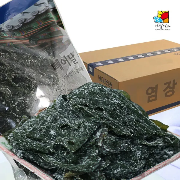 염장곰피미역 2kg 해초요리 쇠미역 해조류 다시마 염장곰피미역 꼬시래기 해초 한천 청각, 1