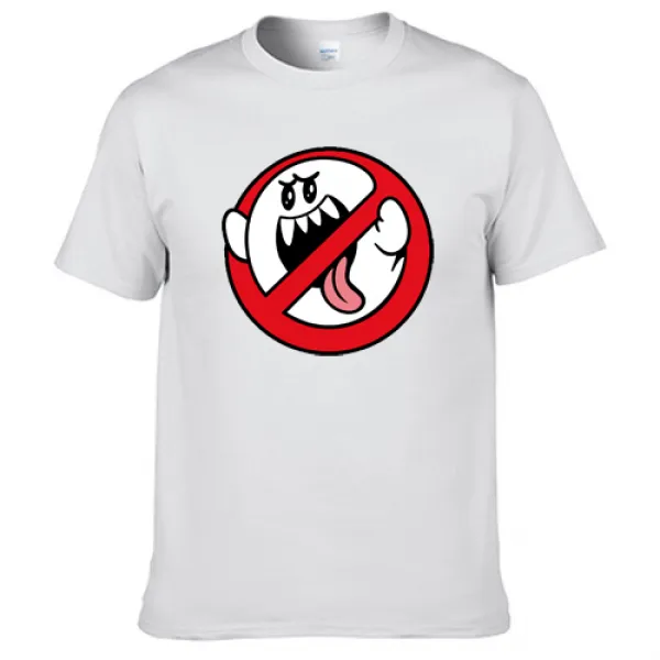 라운드반팔티 마리오다 형제 SUPERMARIO 웃기다 쿠소 GHOSTBUSTER 시티셔츠 TSHIRT 2205530923