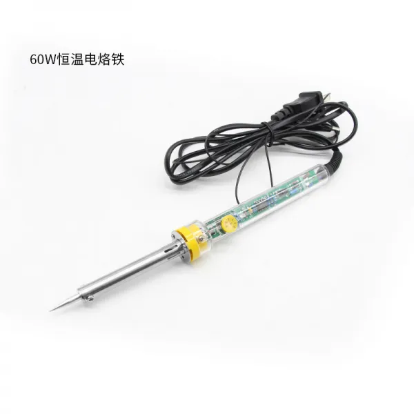 가정용 납땜 전기인두 로 철 전기 배기 6w 외 열간 조절 항온 용접 붓 전락, 60W철항온
