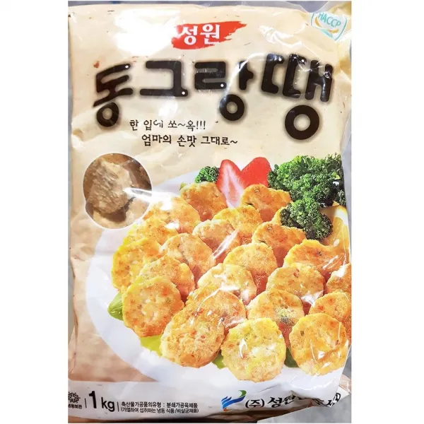 성원 동그랑땡 1K/혼술안주/업소용/간식세트/육가공/, 1