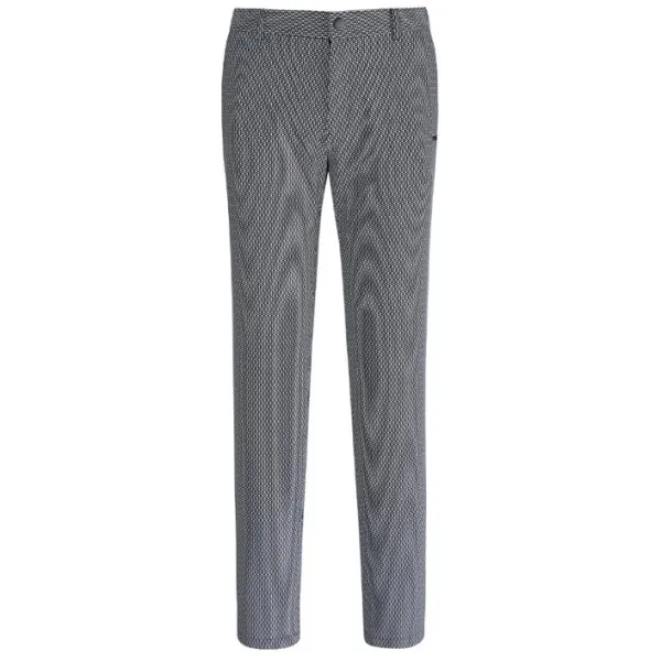 핑 모다양산점 남성 뒷주머니 레터링 체크 슬림핏 팬츠 11101PT303, 96