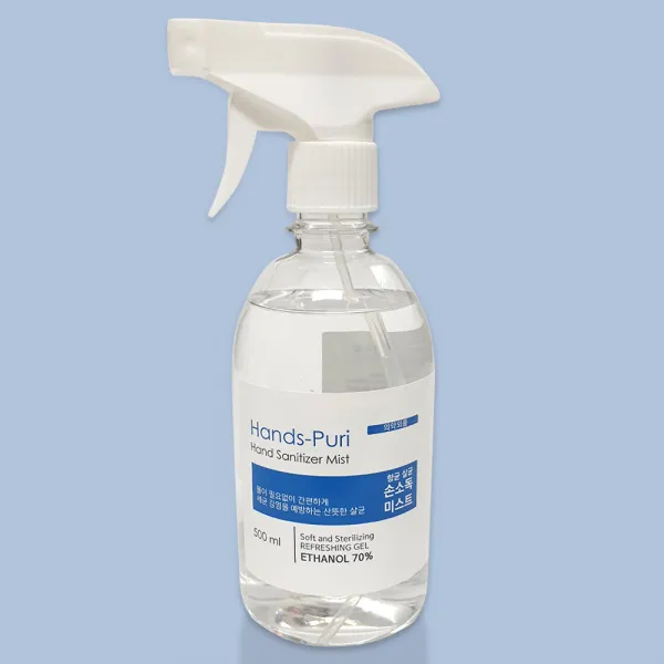청춘 핸즈퓨리 의약외품 손소독제 에탄올70% 스프레이 500ml, 1개