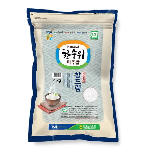 한수위 파주쌀 참드림GAP 4kg, 1개