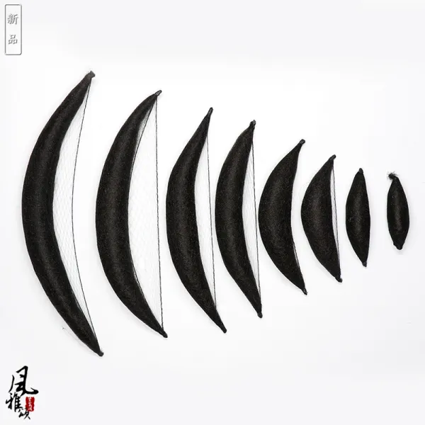 봉 연우각 고대복장 가발 방망이 소룡 여성 프린세스 스타일링 소프트 몽둥이질을 함 공연복 에스닉 만용 매트 가방, 1, 306#40cm