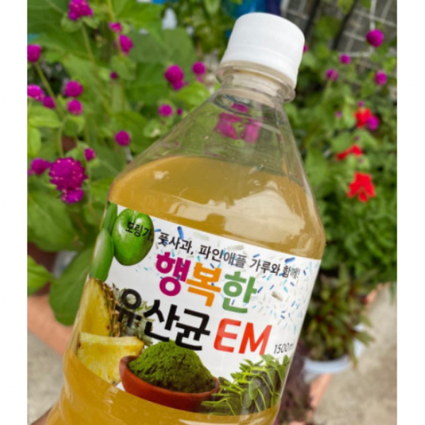 행복한 도가수 6병 em 유산균 유정룡효소과학 마시는 이엠 식용