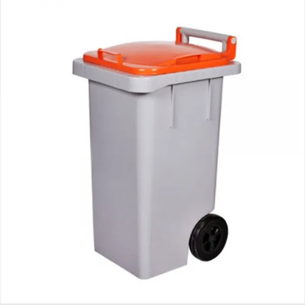 KOR64D2DE 음식물쓰레기통 잔반보관통 60L 밀폐 이동통 수거통, 파랑