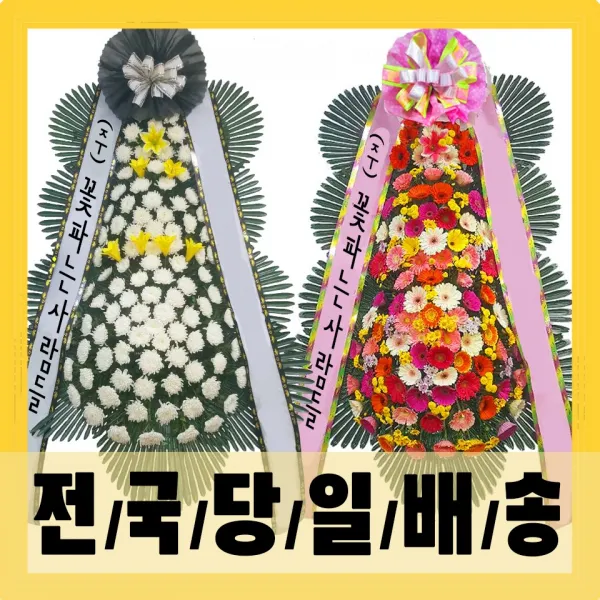 [꽃파는사람들] 축하화환 근조화환 <전국3시간이내 화환 당일배송>