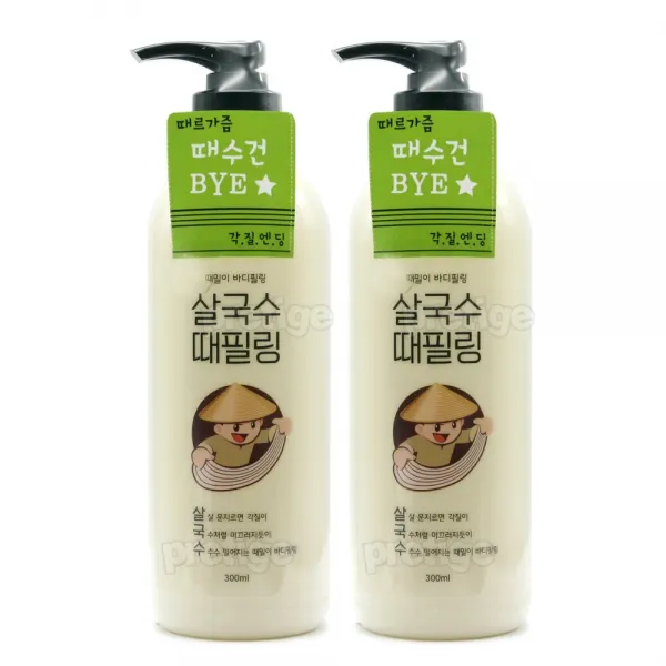 라끄베르 때밀이 바디필링 살국수 300ml+300ml때필링, 단일상품