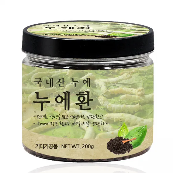 푸른들판 누에환, 200g, 1통