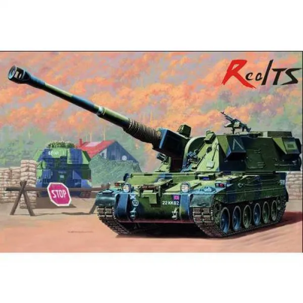 RealTS 트럼펫 / 1/35 00324 영국식 155mm AS-90 자동 추진 형 곡사포 플라