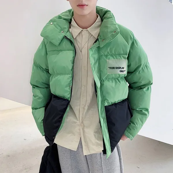 Getyisun 남성 겨울 캐주얼 따뜩한 슬림 패딩 자켓점퍼 46198259