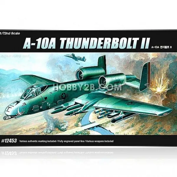 제이에스컴퍼니 12453 1 72 A-10A 썬더볼트 II THUNDERBOLT 프라모델 전투기 제트기