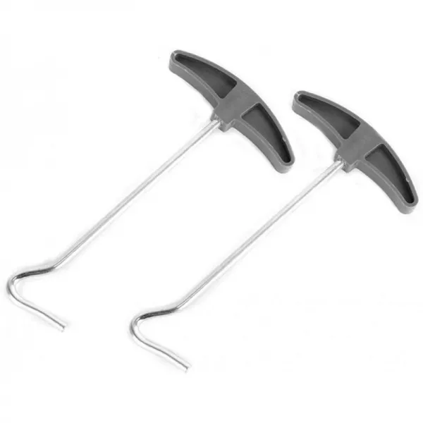 Yiliaw 텐트 말뚝 헤비 듀티 캠핑 말뚝 12 인치 / 8 인치 단조 강철 텐트 말뚝 바위가 많은 곳의 캠핑