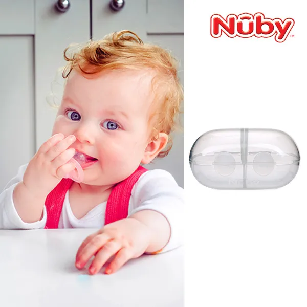  누비 노리개젖꼭지 스팀 소독 케이스 상세 설명 참조