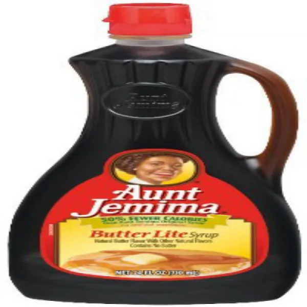 Aunt Jemima Butter Lite Pancake Syrup 24 oz (2 Pack) 이모 제미 마 버터 라이트 팬케이크 시럽 680.4g (2 팩), 1