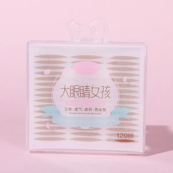 생활잡화 DREAMKISS 올리브 레이스 형 여성 히든 내추럴 헴라인 방수 붓다 눈꼴이 120돌아가다, DK661 레이스 쌍꺼풀 테이프