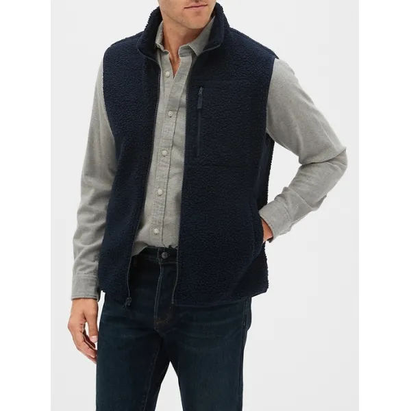 [갭][GAP][남성]맨투맨/후드티Sherpa Zip Vest