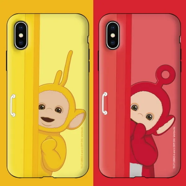 [바보사랑] 코쿼드 까꿍 아머 범퍼 케이스 휴대폰 핸드폰 커버, 기종:갤럭시노트10(N971) / 색상:텔레토비, 상세 설명 참조