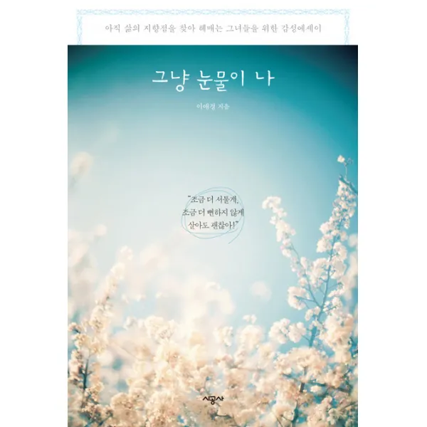 그냥 눈물이 나:아직 삶의 지향점을 찾아 헤매는 그녀들을 위한 감성 에세이, 시공사