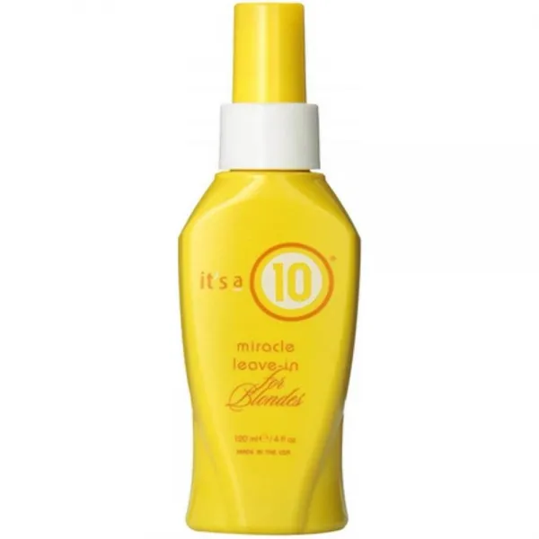 it 금발 4온스 팩 5를 위한 10가지 기적적인 컨디셔너 사용 s a 10 Miracle Leave In Conditioner for Blondes 4 oz Pack of 5, 단일상품