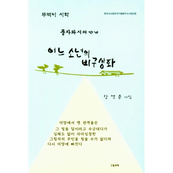 어느 소년의 비구상화:풍자와 시의 만남, 그림과책