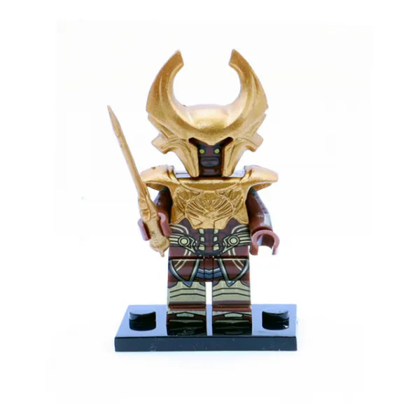 중국레고 어벤져스 엔드게임 레고 모음 132. 골드 광택 갑옷 해임달