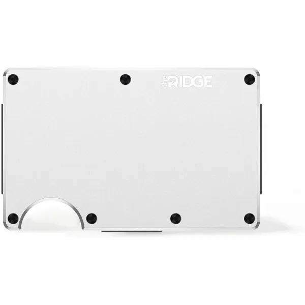  더 능선 지갑 알루미늄 화이트