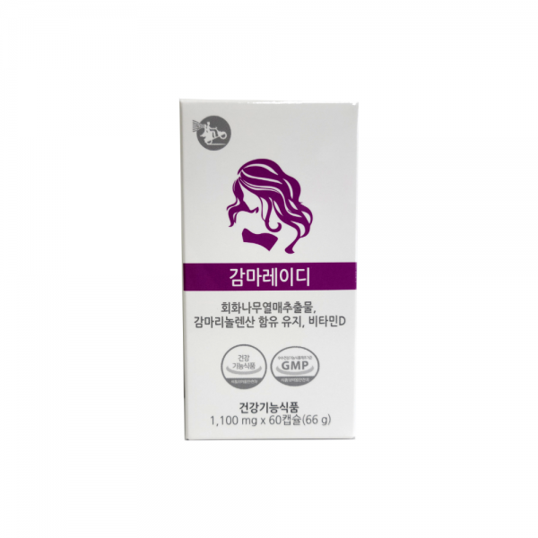 감마레이디 갱년기영양제(갱년기증상/생리통/콜레스테롤/혈행개선/피부/뼈건강) 60정, 3개
