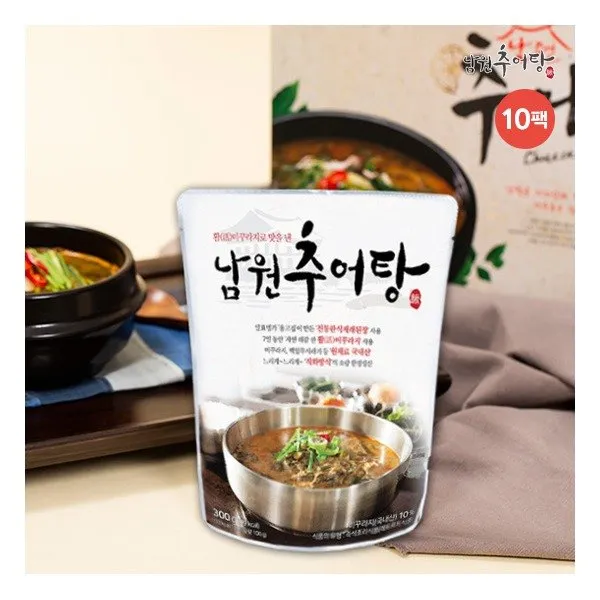  남원추어탕 10팩*300g 총 3kg 상세 설명 참조