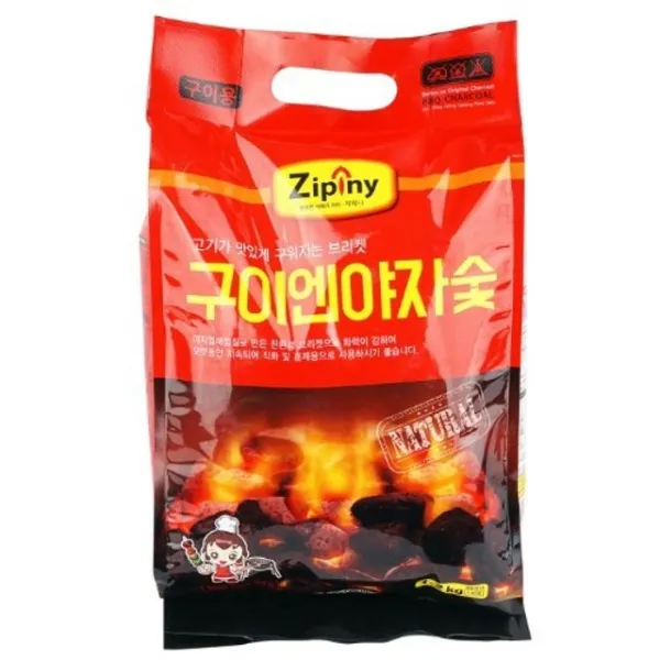 W4636D4N 야자1.2kg 큐 캠핑 간편 고기굽기 숯 품 발화용 불지피기용