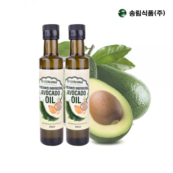 송림식품 엑스트라버진 아보카도오일 250ml x2병, 2병