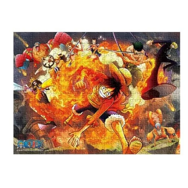 제이팩토리 무념무상 있는 일러스트 2만원대 선물 원피스 직소퍼즐 500pcs 불굴의 투지 E-523655, 멀티컬러, 500피스