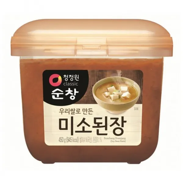 청정원 순창 우리쌀로 만든 미소 된장 450g 1개