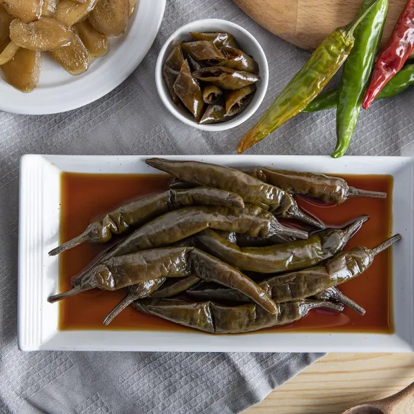 사계절반찬 간장고추지 절임 장아찌 국내가공, 1kg