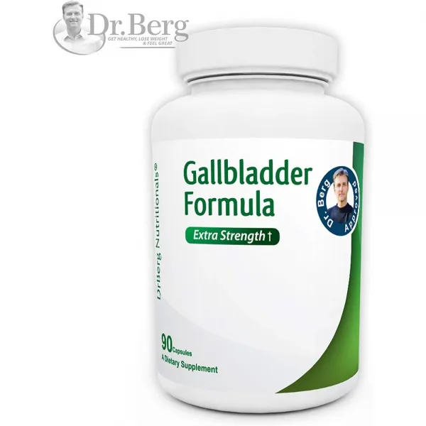 Dr. Bergs Nutritionals Gallbladder Formula 닥터 벅스 골블래더 포퓰라 쓸개 소화 90정, 1개