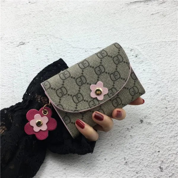 Kirahosi 유니크 여성 인조 가죽 지갑 반지갑 카드 접이식 패션 웰렛 78 F6eeeq