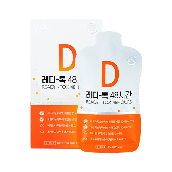 헬스헬퍼 레디 톡 48시간 음료, 60ml, 10개