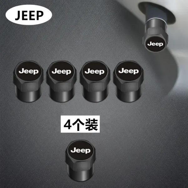 비아이9 적용 JEEP 지프 그랜드 체노키 의협심이 강함 나침반 몰이꾼 반들 공기밸브, JEEP 에어캡 블랙 4톨 블랙 표시