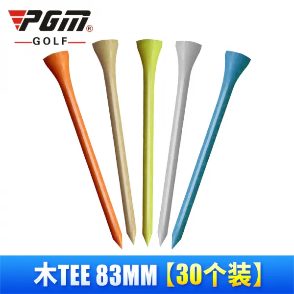 골프스파이크 골프티 골프 TEE퇴장 기구 용품 나무 TEEpgm, T07-나무 TEE83mm(30개별포장)
