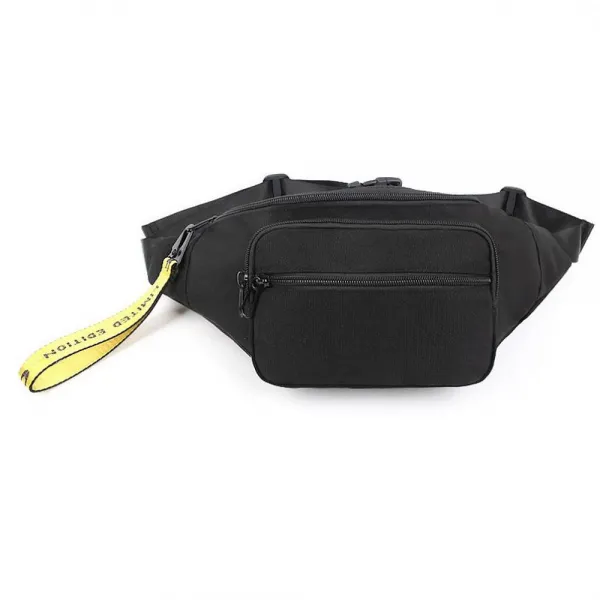 버킷몰 딕피스트 힙색 슬링백 남녀 공용 트렌디 가방 블랙 남녀공용 허리색