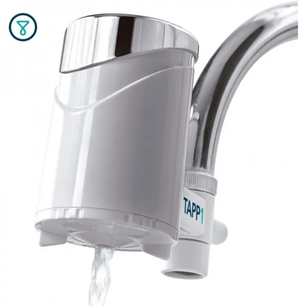 TAPP Water TAPP 1 - 필터 필터 필터 시스템 탭으로 - 염소 퇴적물 산화물 질산염 살충제를 필터링하고 나쁜 맛과 냄새를, 단일옵션