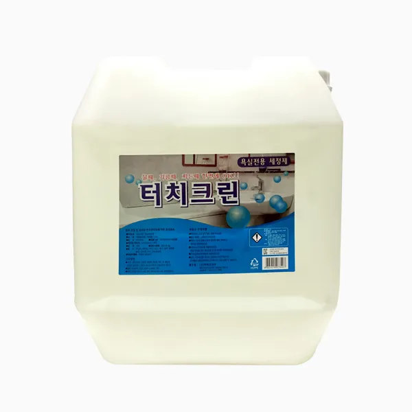 터치크린 레몬향 청소세제 대용량 말통 18KG